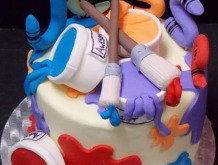 Art-themed-cake