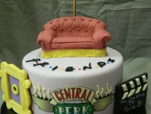 "Friends" themed custom birthday cake