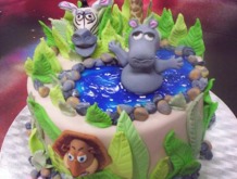 Madagascar-cake