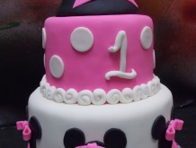 Minnie-Mouse-themed-cake