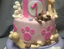 puppy-cake