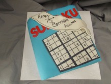sudoku-cake