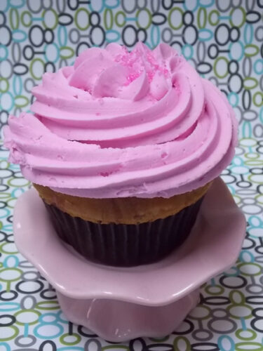 Raspberry Ripple Cupcake