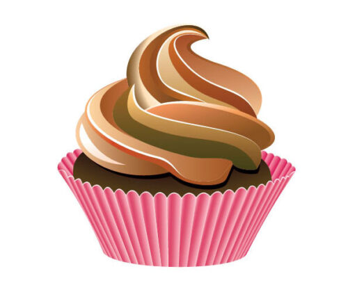 Default Photo Blank Cupcake