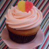 Fuzzy Navel Cupcake