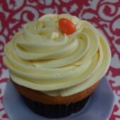 Tangerine Dreams Cupcake