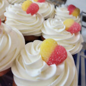 Peach Bellini Cupcake